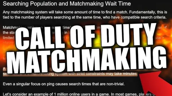 Call Of Duty - Matchmaking