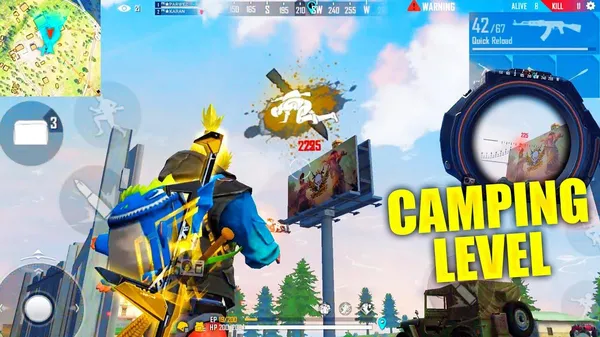 Free Fire - Camping