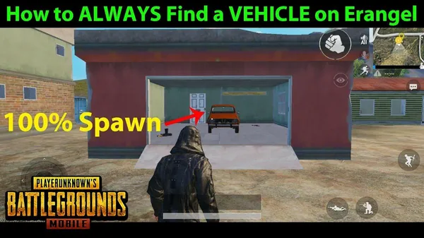 PUBG Mobile - Vehicle Spawn